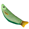 Fish-Shaped Cat Toy 